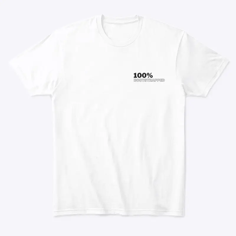 100% Bootstrapped [White]